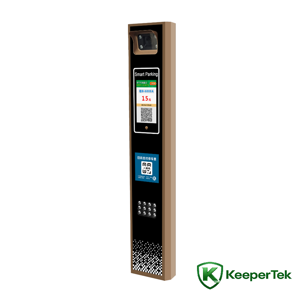 เครื่องรู้จำป้ายทะเบียนหน้าจอ LCD KT-ZYSB12